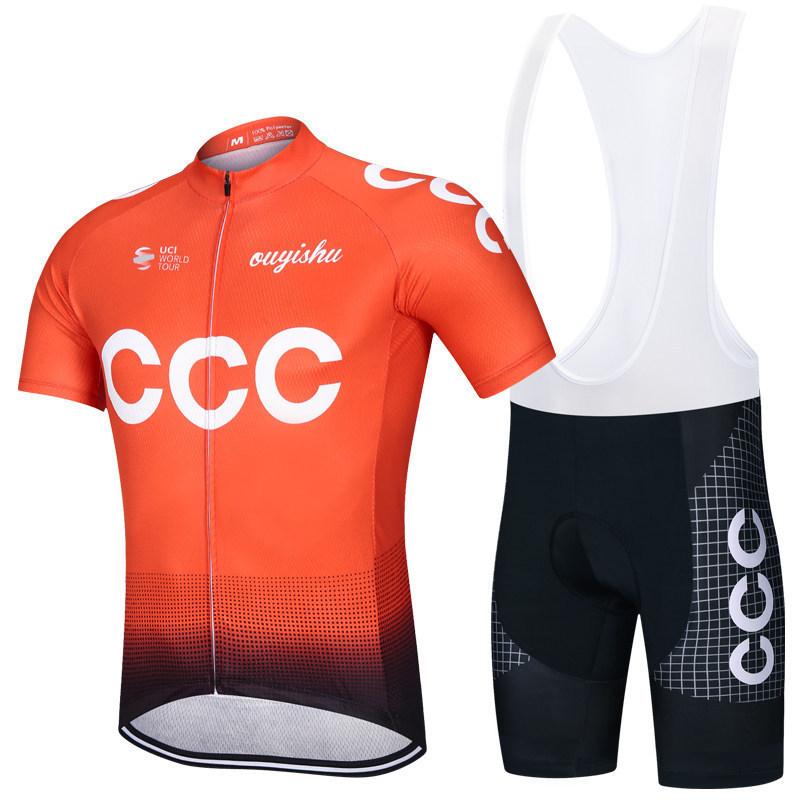 Tour De France Cycling Suit Short-sleeved Suit Men's Summer Breathable Bicycle Shirt Road Mountain Bike Riding Breathable Quick Drying
