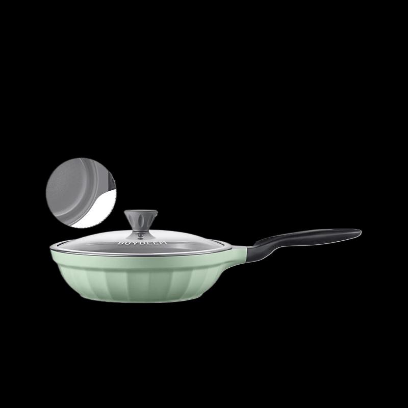 BeiDing Pleated Moon Porcelain Frying Pan
