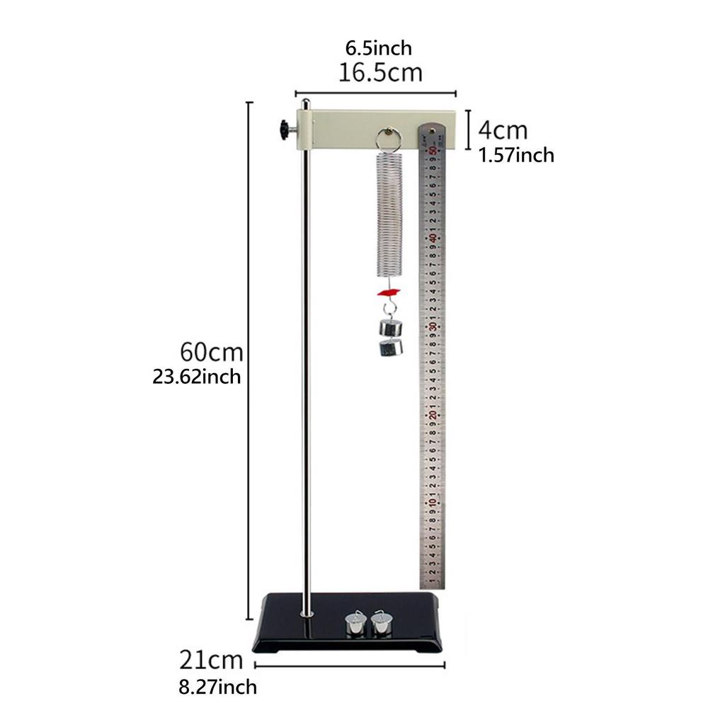 Hooke's Law Tester Teaching Aids Mechanical Elastic Physical Experiment Instrument for Middle School