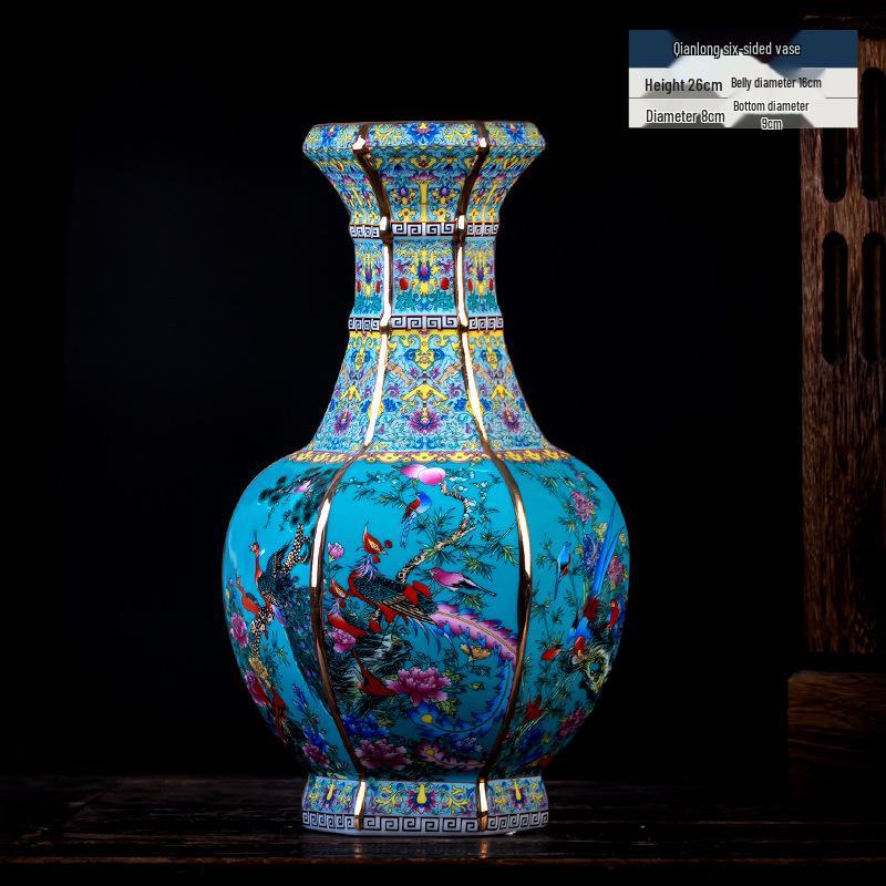 Jingdezhen Ceramic Vases - Chinese Home Decor for TV Cabinets & Shelves