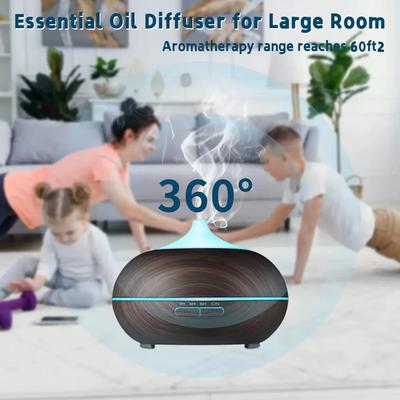 Aromatherapy Diffuser 550ml  Ultrasonic Cool Mist Humidifier for Better Sleep, Stress Relief, and Fresh Air In Large Rooms & Off