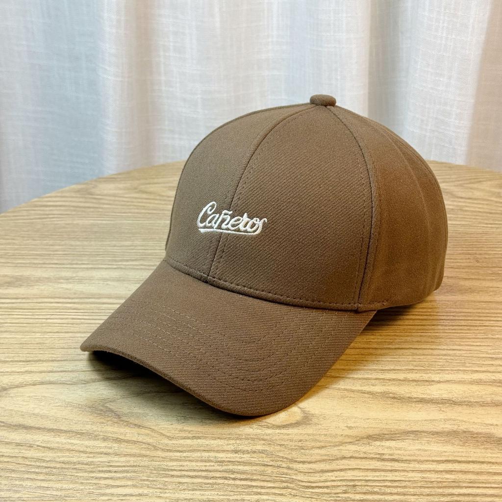 Letter Embroidered Baseball Hat for Women Autumn and Winter Fashion Hard Top Casual Versatile Trendy High Quality Peaked Cap