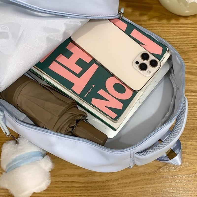 School Bag New High-value College Style Fresh and Sweet Make-up Bag Junior High School Students Lightweight Large-capacity Backpack
