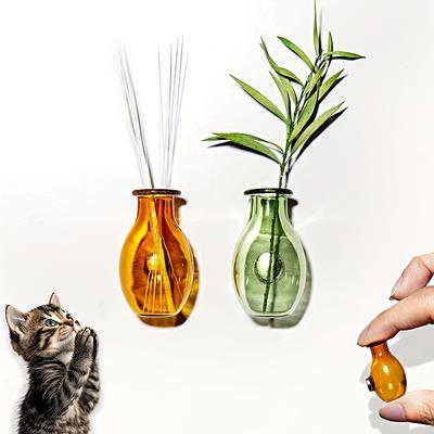 1 Adet Bahçe Saksısı Mıknatıs Mini Minyatür Çiçek Vazo Mıknatıs Ev Buzdolabı Manyetik Vazo Yaratıcı Vazo Mıknatıs Mutfak Dekoru 28x17mm
