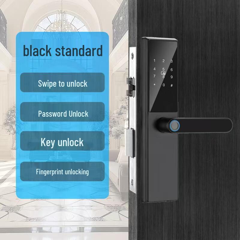 Lilang K8+ Semi-Automatic Smart Fingerprint Lock