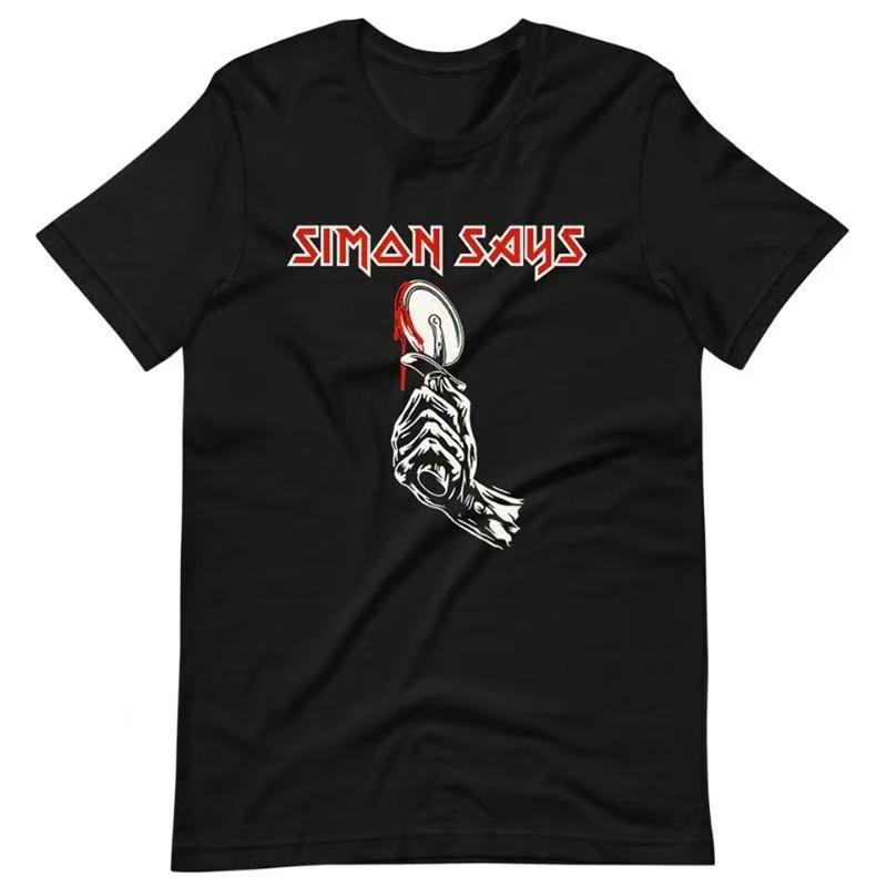 Monster Amerikansk Retro Tryckt Rundhalsad Huvtröja för Höst/Vinter 2025 Lös och Avslappnad Streetwear för Män och Kvinnor