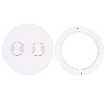Deck Hatch Round Shape Nylon Easy Disassembly Marine Deck Access Hatch Replacement for Yacht