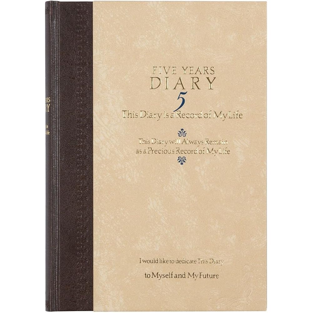 Midori Diary 5 Years Western Style View with Bar 12107001A