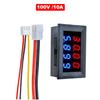 DC 0~100V/200V LED Digital Voltmeter Ammeter Car Motocycle Voltage Current Meter Volt Detector Tester 10A/50A/100A with Shunt