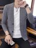 Men's Knitted Sweater Autumn Casual Versatile Sweater Jacket, Cardigan Top