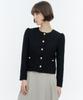 Ish Basic Round Neck Jacket (Black)