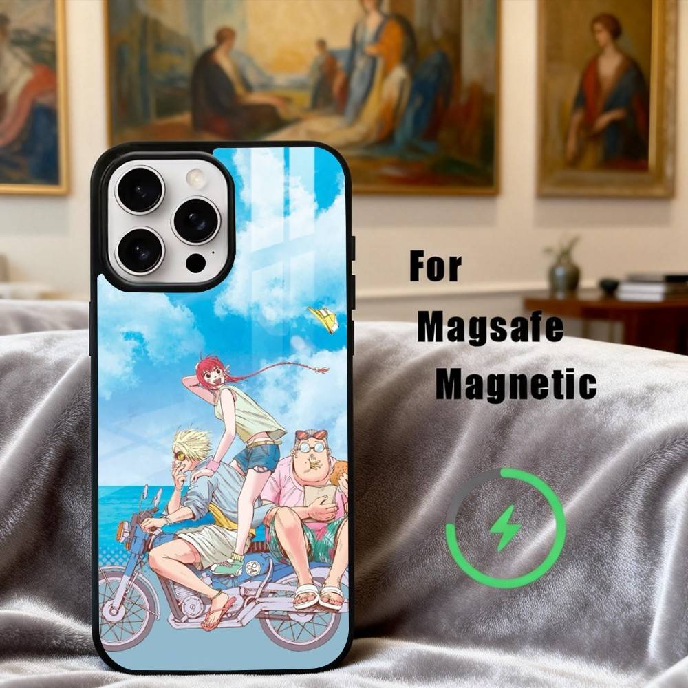 Anime S-Sakamoto-O D-Days Phone Case For iPhone17,16,15,14,13,12,11 Plus,For Magnetic Wireless Charge Cover