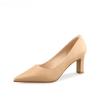 Fashion Women's Shoes Sexy Non Slip Ladies Pumps Square Heels Chic Point Spring Stylish Quick Delivery Beau Today Footwear Wholesale