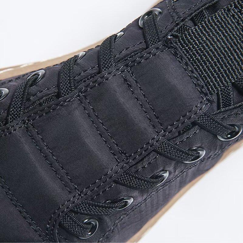 Neformální pánská pracovní obuv, boty odolné proti nečistotám a vodě, retro pánské boty, protiskluzová sportovní obuv na prkno