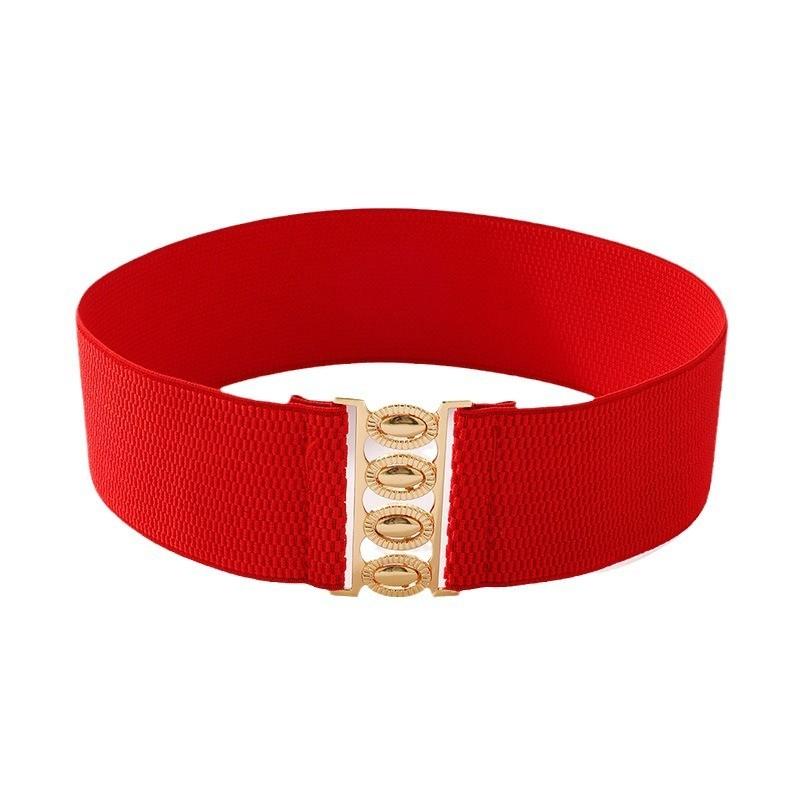 Minimalist Style Womens Elastic Waist Belt Fashionable Cummerbund Shaping