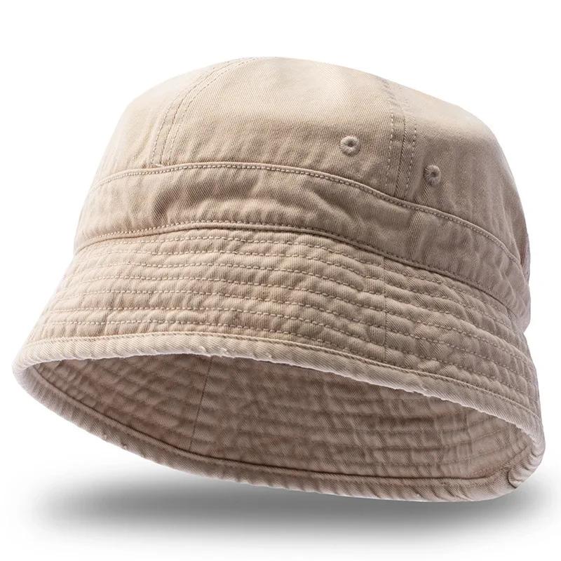 

Japanese New Short-brimmed Bucket Hat Women s Summer Big Size 60cm Sun Hat Women s Sunscreen Hat Korean Versatile Fisherman Caps 56-60cm