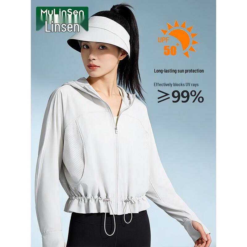 MULINSEN Damen Leichter Kapuzenpullover mit UPF50+ Sonnenschutz