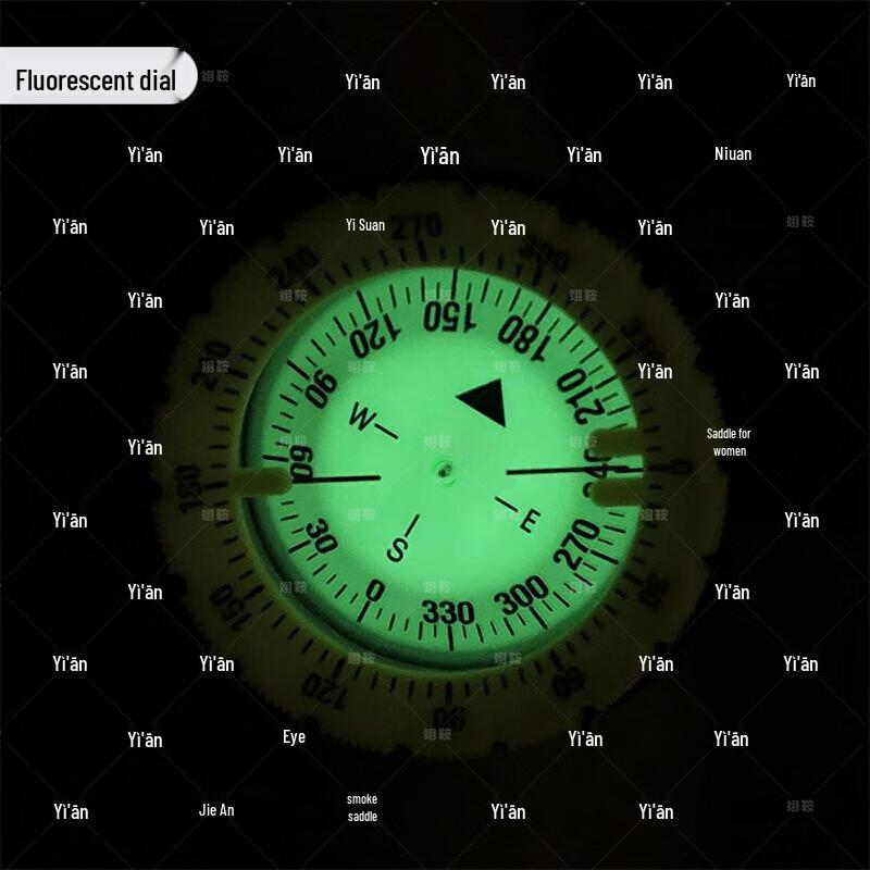 Yi An Professional 50M Diving Compass Watch