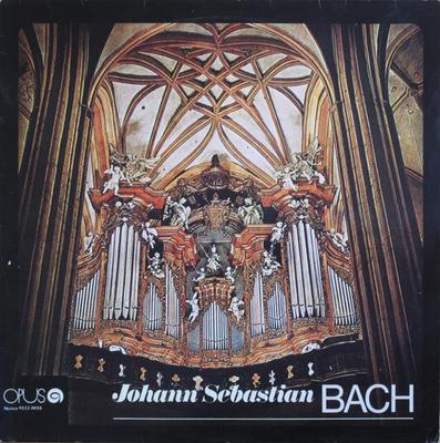 LP Record JOHANN SEBASTIAN BACH  Johann Sebastian Bach 91110016 Opus 1980 Czechoslov Classical Used