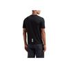 Emporio Armani EA7 SS24 Color Block Logo Letter Print Crew Neck Short Sleeve T-Shirt Men Tops Black 8NPT25-PJVPZ-1200