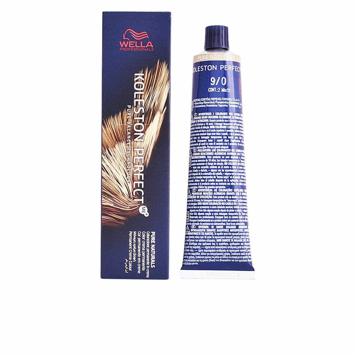 

Wella Koleston Perfect Pure Naturals Перманентный краситель № 9.0 60 мл