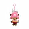 12cm One Piece Plysch Nyckelring - Luffy & Chopper Anime Hänge