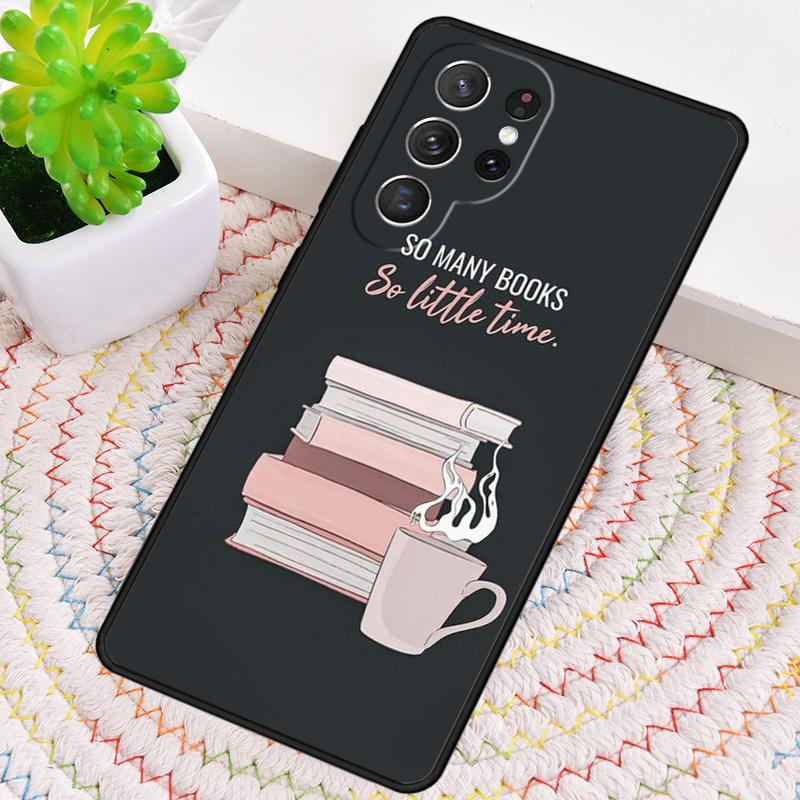 I Love Reading Books Silicone Phone Case For Samsung Galaxy Note 10 Pro S26 S25 S24 S23 S22 S21 Plus S25Ultra Capa Cover