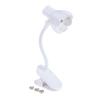 Flower Shaped Clip On Led Reading Light Desk Lamp Mini Eye Protection Book Lamp Warm Soft Light For Dorm Bed Desk Study Decor