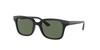 Ray-Ban Junior Sunglasses RJ9071S 100/71 Black / Dark Green 48