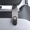 Rear Seat Storage Solutions Universal Car Hook Hanger, Faux Leather Back Durable Hooks Foldable Interior Organizer for Hanging Groceries And Handbags