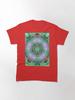 Pentangle Pastel Shades Multicolored Kaleidoscope Pentangle Pattern 6 Classic T-Shirt