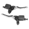 Pair Motorcycle Left Right Brake Handle Lever with Oil Can Aluminum Alloy CNC Replacement for YQ50 Aerox 1997‑2013