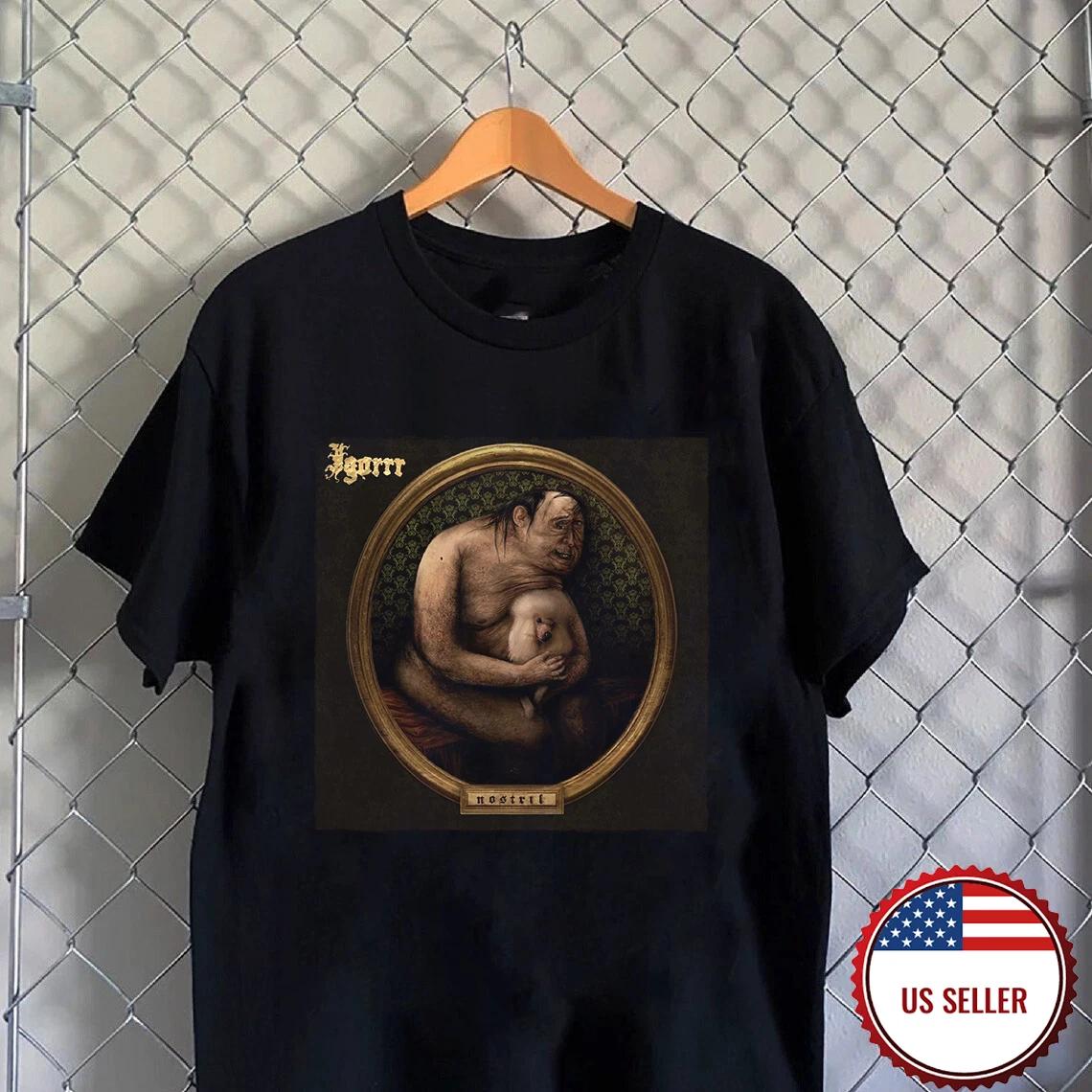 Igorrr Nostril ALbum Black Cotton T Shirt Full Size S-5XL XXXXL