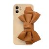 Leather bow wrist strap iPhone11promax/11 iPhone 11 case 111/8p soft 11