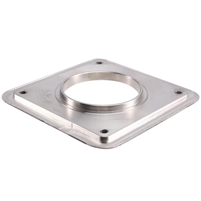 A95I-Портативные фланцы сливного клапана 75 мм Фланец ножевого задвижки-клапана для фургона Фланцы задвижки для канализационных систем RV