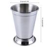 Stainless Steel Moscow Mules Cup Cocktails Cup Tumblers Classic Mints Julep Cups Reusable Metal Glasses for Drinking