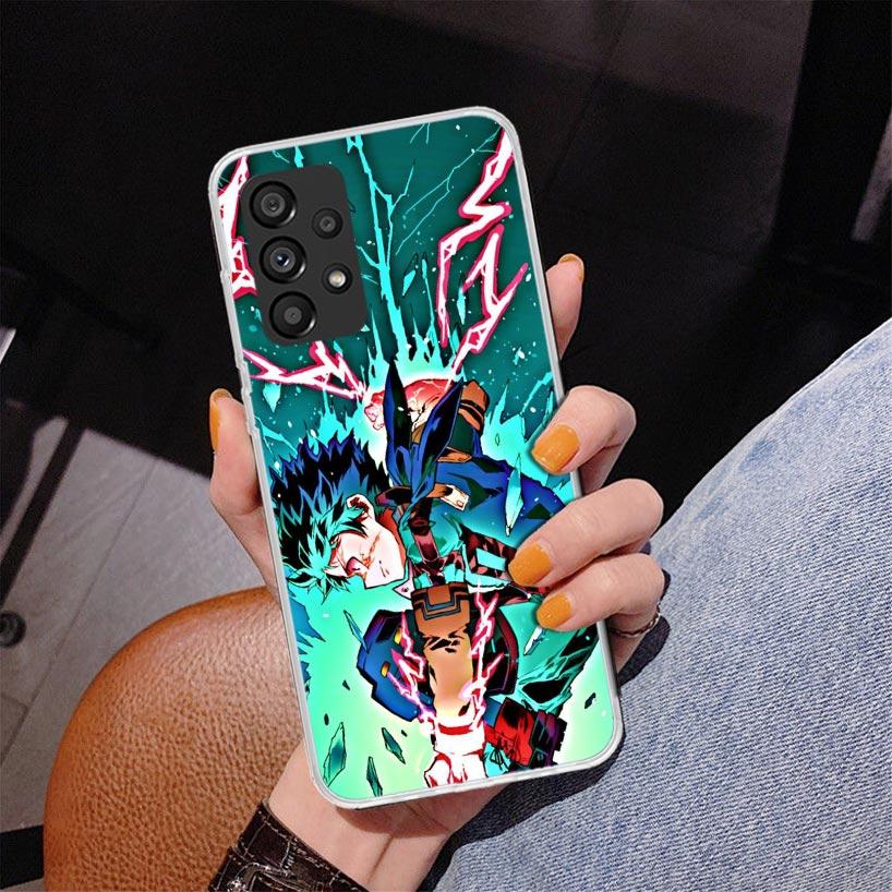 My Hero Izuku Deku Phone Case For Samsung Galaxy A17 A16 A15 A14 A13 A57 A56 A55 A54 A53 A37 A36 A35 A34 A33 A26 A25 A24 A23 Gal