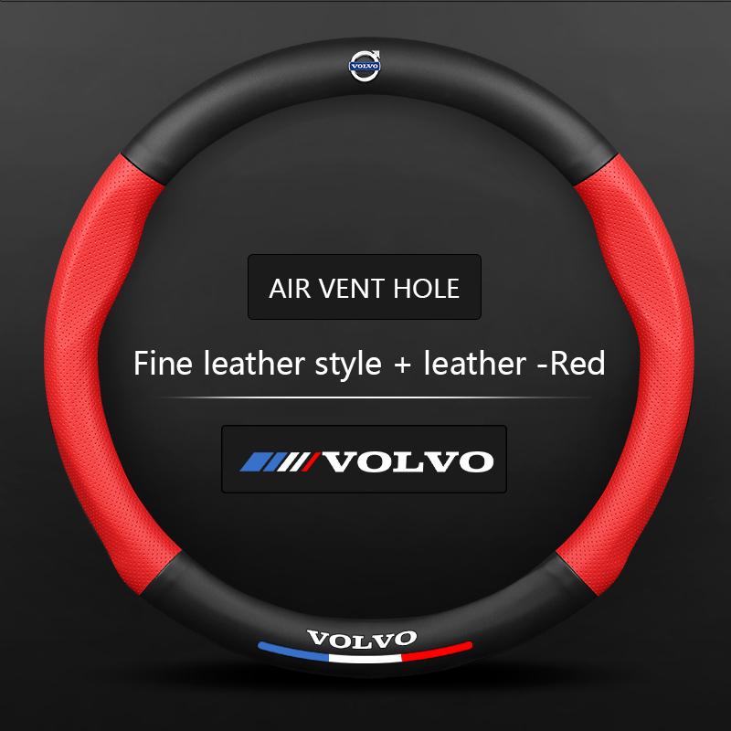 Coprivolante Antiscivolo per Auto da 37-38cm per Volvo XC40 XC60 XC70 XC90 C30 C40 S60 S90 V40 V60 V90 Accessori Interni Auto