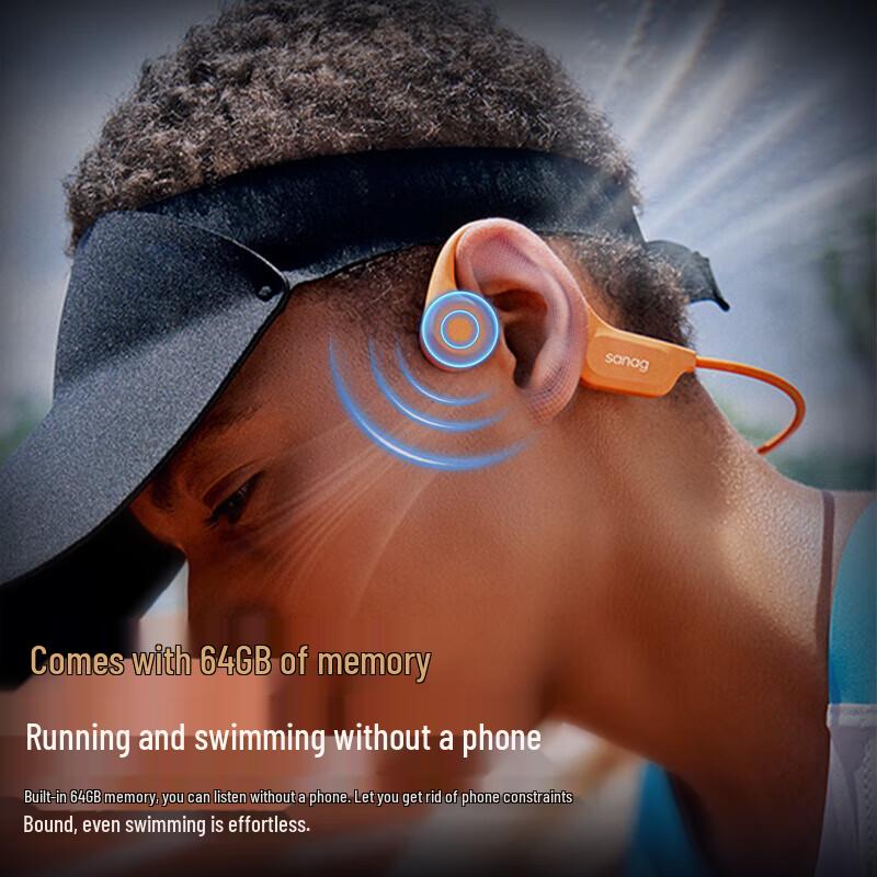 Saina B60S Bone Conduction Sport Headphones