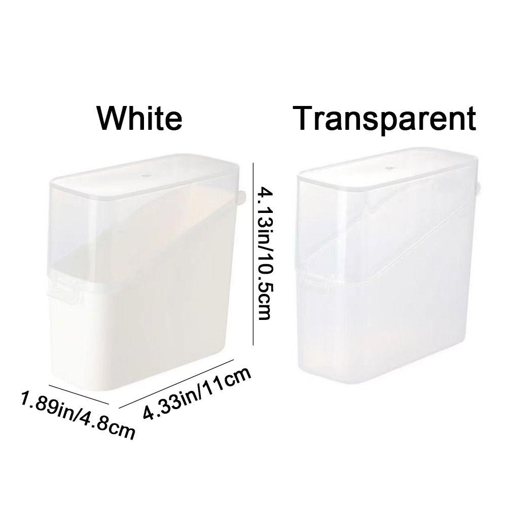 2Pcs Leakproof Coffee Tea Bag Storage Box Plastic Food Storage Container Cheese Keeper Dormitory