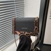 Fashion Small Square Bag Autumn Simple Fashion Handbag Messenger Bag Leopard Print Chain Shoulder Bag