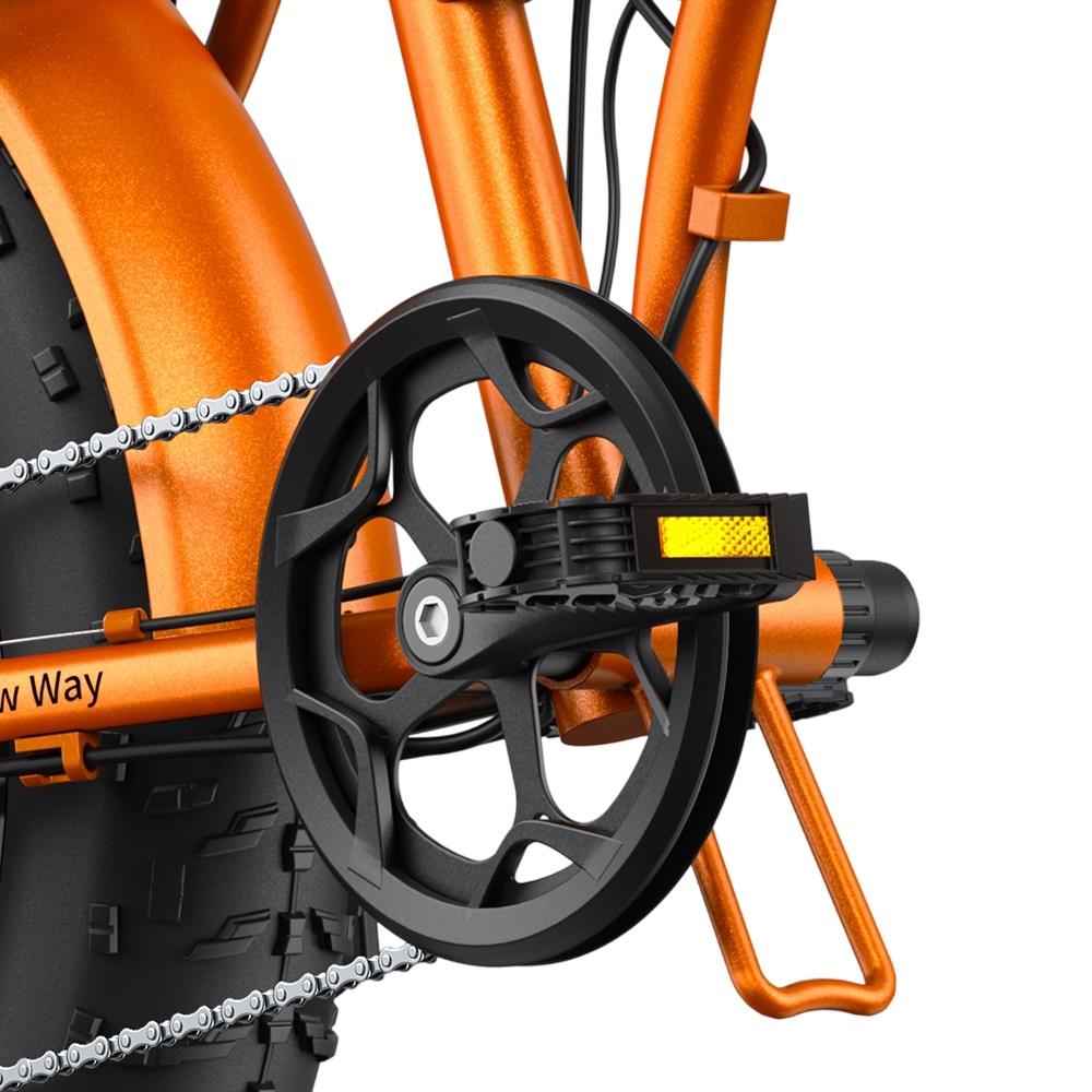 Engwe EP-2 BOOST 250W City Electric Bike Folding E-Bike, 20×4.0 Fat Tires for City Commute & Outdoor Trails, Long-Range Design for Daily Riders