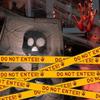 Halloween Decorations Caution Tape,Do Not Enter Scary Caution Tape Roll Outdoor Spooky DIY Decorative Accessory 1Pc