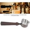 Coffee Bottomless Handle Coffee Portafilter Removable Coffee Filter Basket 3 Ears Coffee Distributor Reusable Coffee Filter Holder for ECP3420 685