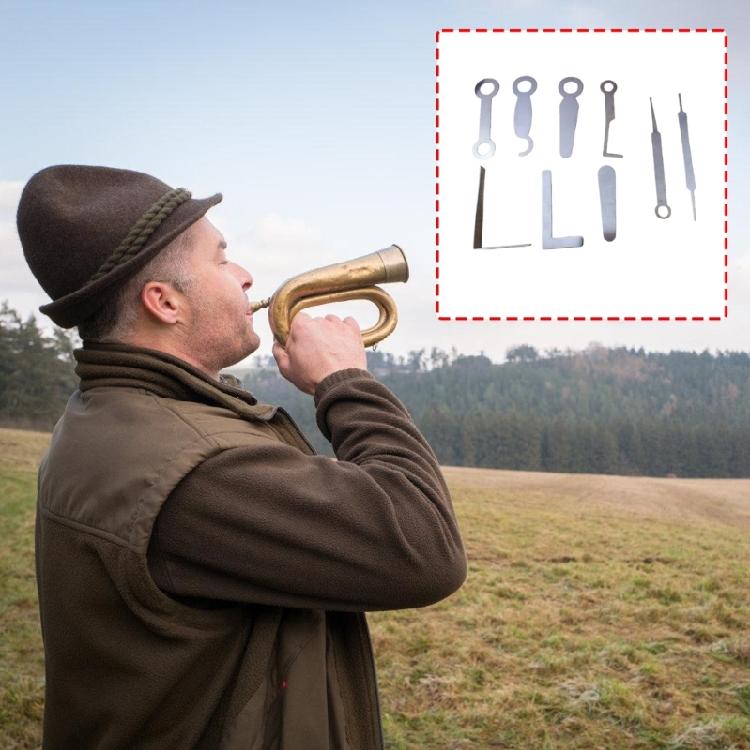 Complete Brass Instrument Repair Tool Set Including Various Instrument for Professional Musician Use and Care