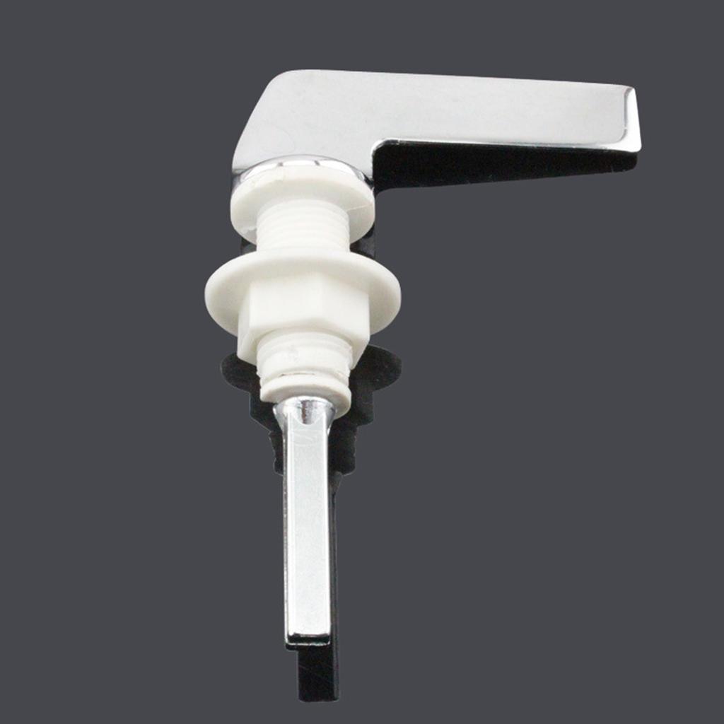 Replacement Water Tanks Handle Durable Toilet Flush Handle Easy Installation Toilet Tanks Lever Handle Screw Fitting