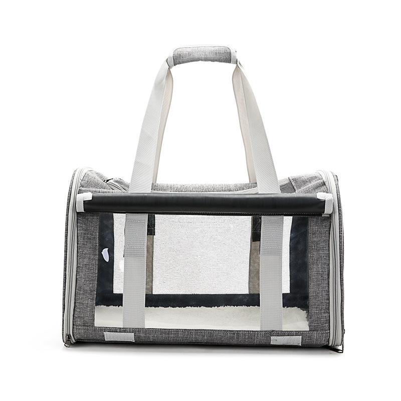 

Сумка-переноска для собак с мягким боковым рюкзаком, переноски для кошек, дорожные сумки для собак, одобренная авиалиниями транспортировка для маленьких собак и кошек, исходящая within 16 pounds