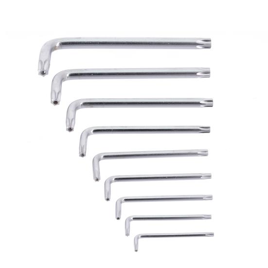 Ausgezeichnetes Torx-Sternschlüssel-Set. Praktisches Sicherheits-Bit-Set