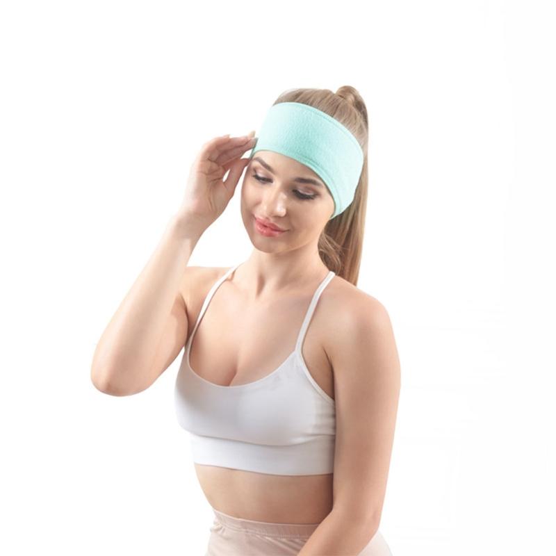 Womens Headband Adjustable Towel Elastic Stretchy Head Wrap Hair Accessories
