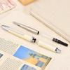 EF/F Nib Click Fountain Pen Retractable Ink Converter Pen Stylish Plastic Pen  Writing Supplies